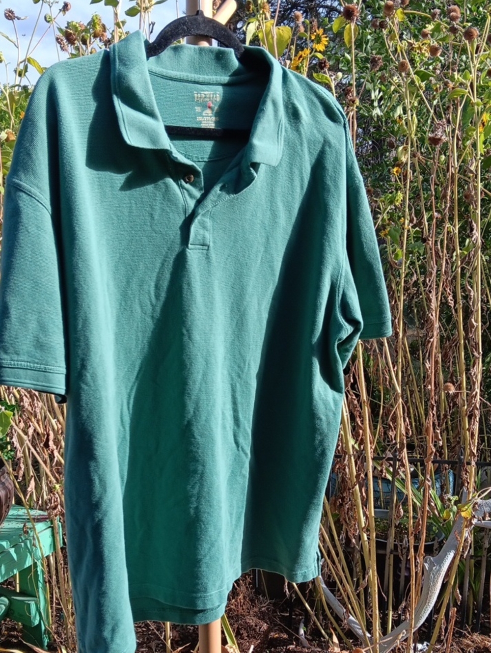 RedHead Men's Teal Polo Shirt